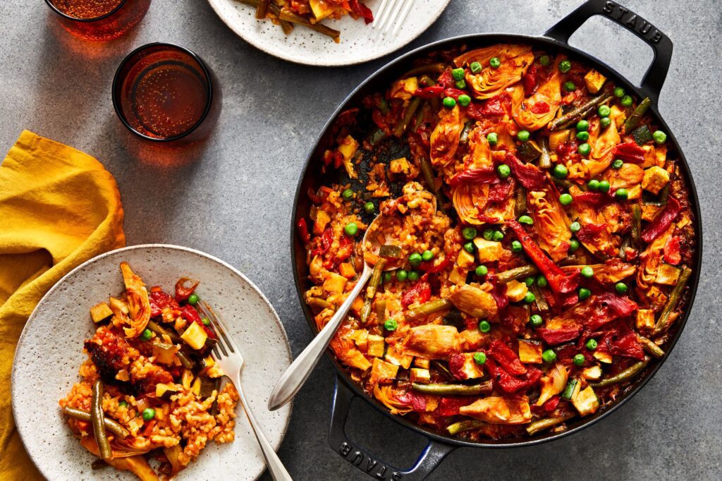 paella cooking method