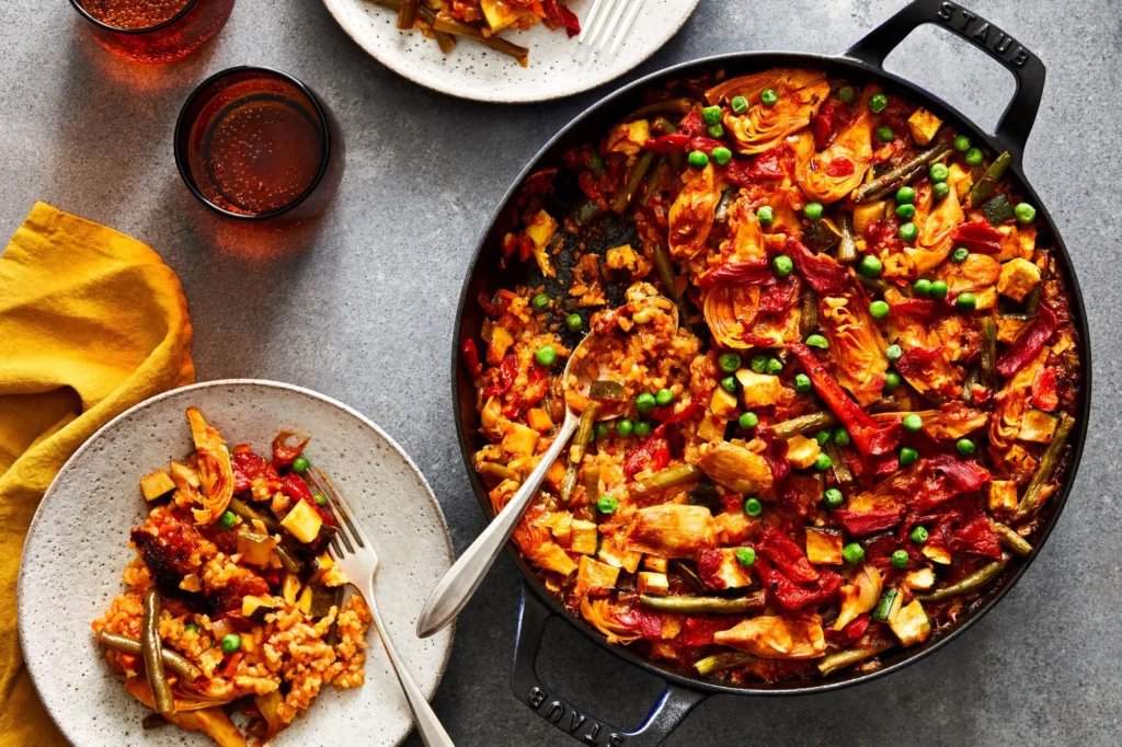 paella cooking method