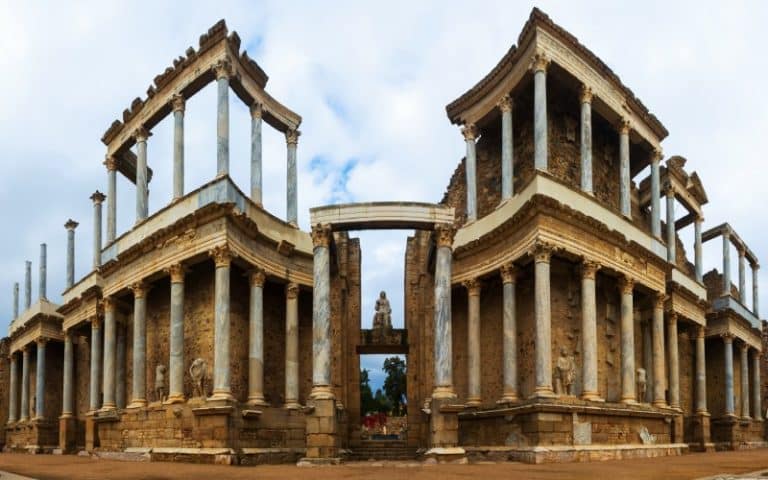 Architectural Wonders and Hidden Spaces MERIDA ROMAN THEATRE spanaly