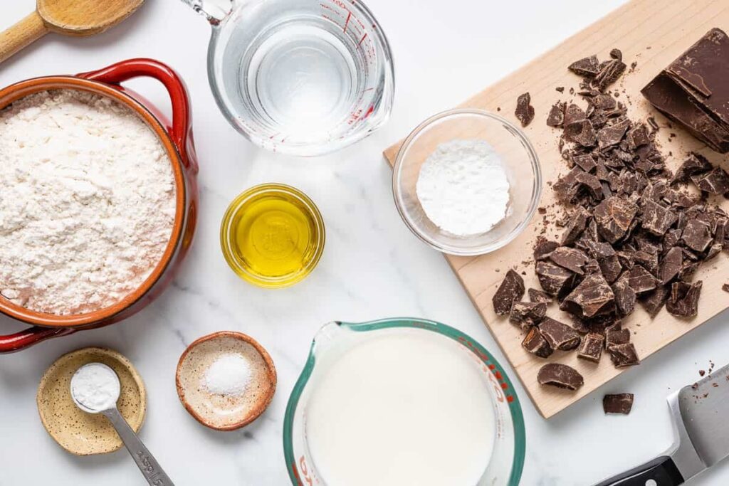 Chocolate Churros Ingredients