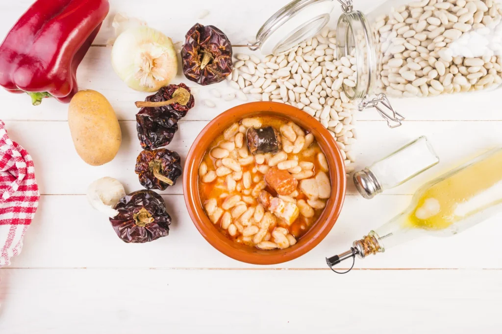 Ingredients & Traditional Recipe Fabada Asturiana spanaly