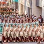 Moros y Cristianos of Alicante spanaly