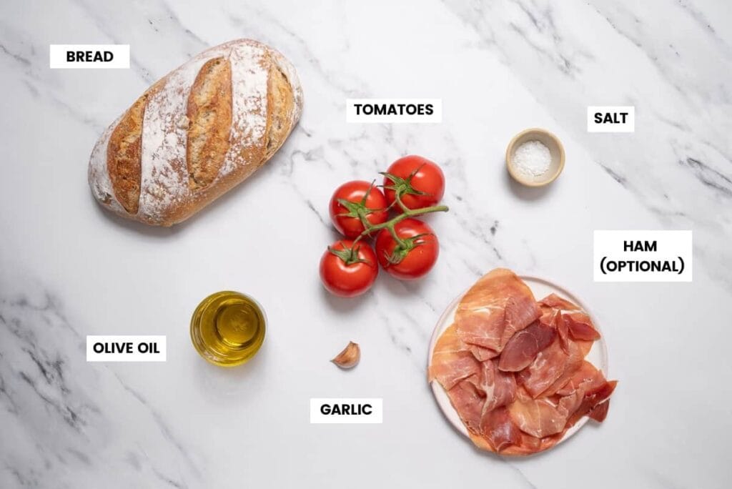 Ingredients and How to Make It Pan con Tomate spanaly