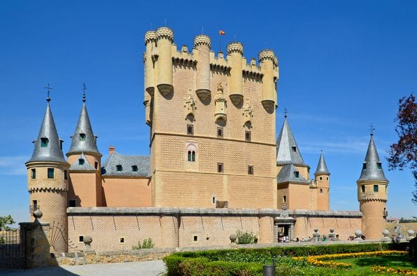 Segovia Alcazar spanaly