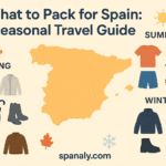 Seasonal packing guide for Spain: clothes, shoes, and travel essentials