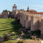 city walls avila spanaly