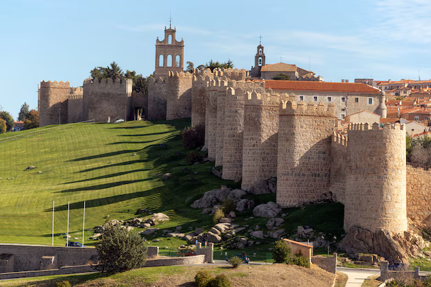 city walls avila spanaly