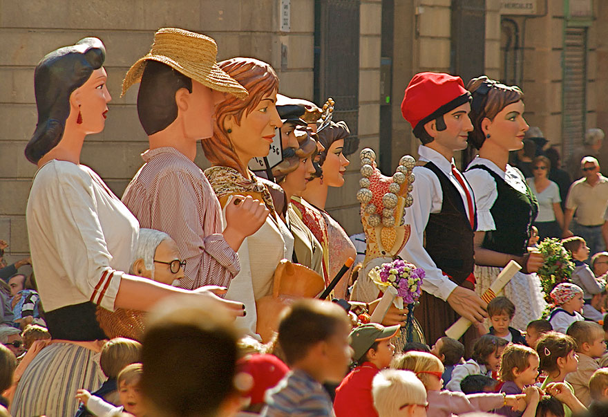 la Merce Festival barcelona spanaly