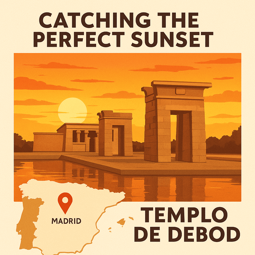 Templo de Debod: Madrid’s Magical Sunset Spot