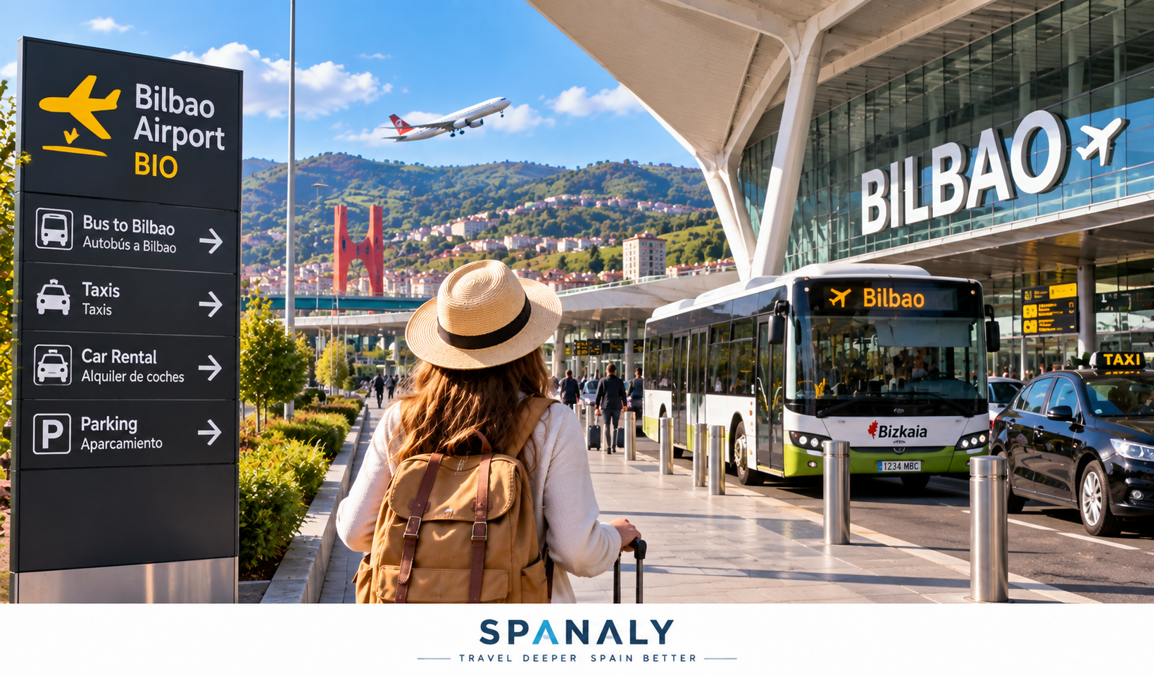 Bilbao Airport BIO transport and arrival guide